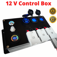 12 Volt Control Box Multi Connect Compact Offroad Dual battery compatible 4WD