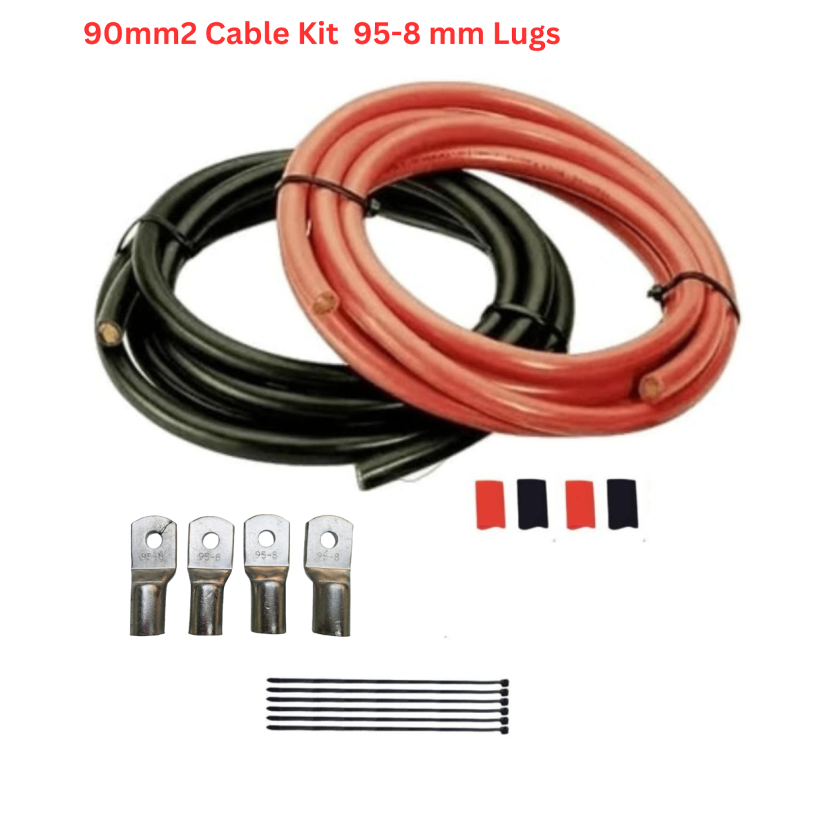 inverter wiring kit, 0 B&S cable, 246 AMP cable, TYCAB Cooper Wire