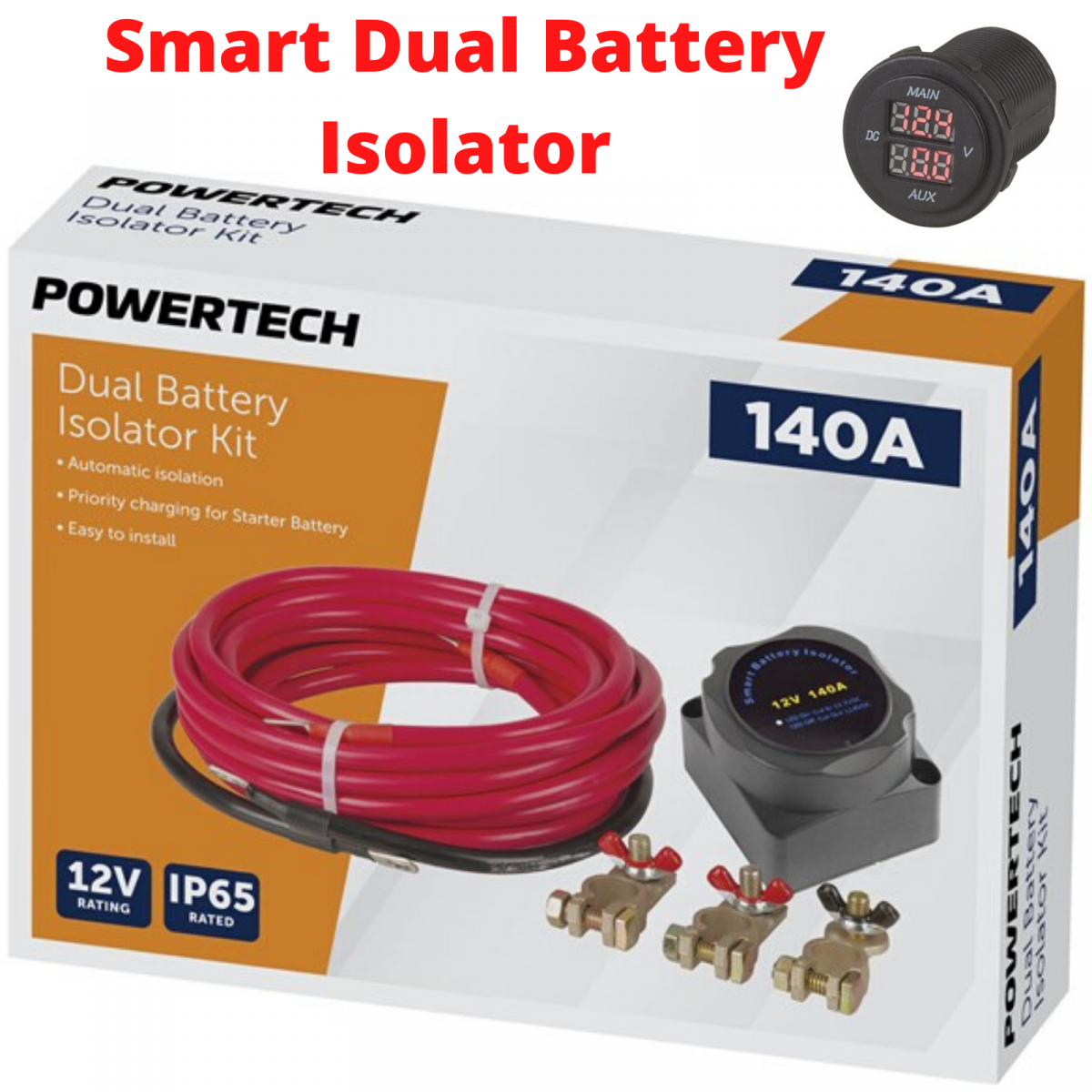 smart battery isolator rating