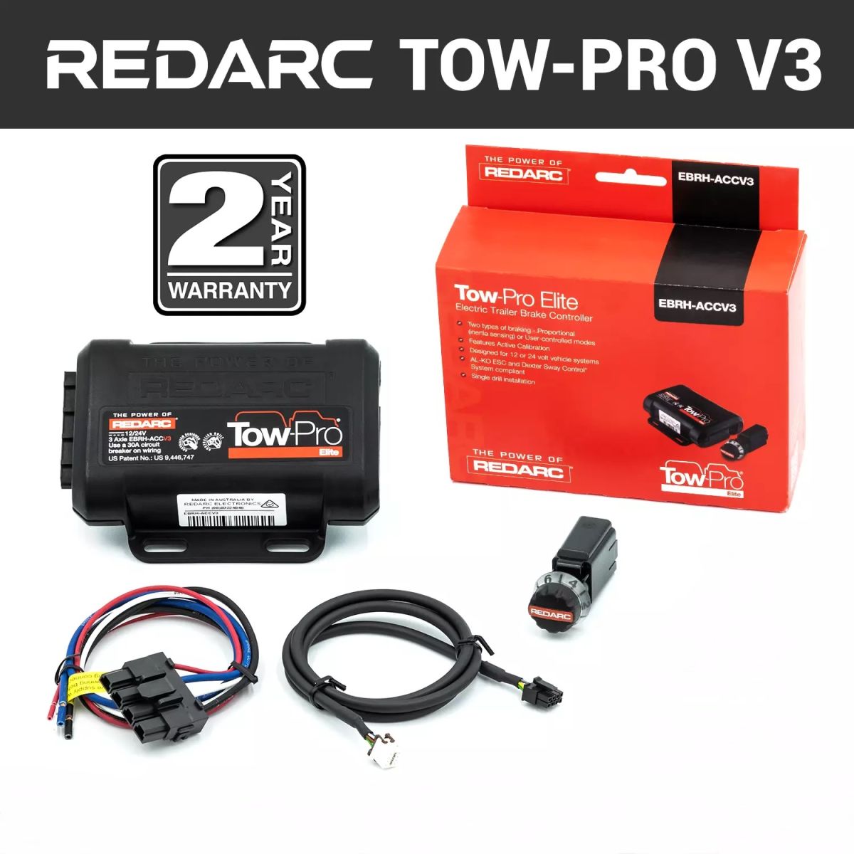 redarc tow pro elite, Electric Brake Controller, electric brake controller kit