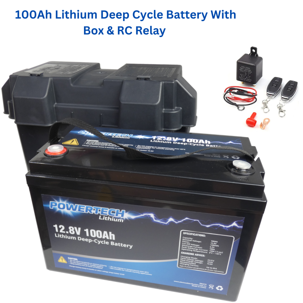 100Ah Lithium battery, 12V 100 Ah lithium battery, powertech lithium battery