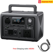 BLUETTI EB3A Portable Power Station 600W Lithium Battery Solar Generator 268Wh Camping Outdoor