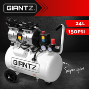 Giantz Electric Air Compressor Portable 40 L/min Silent Oil-Free Electric Inflator