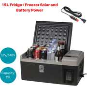 15L Portable Fridge Freezer Brass Monkey 12V With Battery Option Camping Caravan